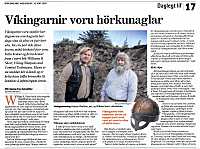 Morgunbladid article