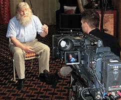 Vinland interview for television